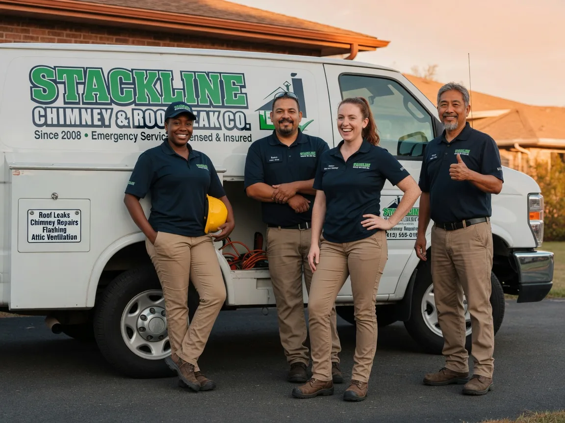 Chimney flashing repair company in Custer City, OK